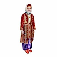 Silifke Yöresel Kıyafeti / Kostümü Kız Çocuk 