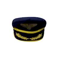 Kaptan Pilot Şapkası Bebek