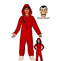 La Casa De Papel Kostümü Çocuk