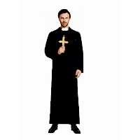 Papaz Kostümü Yetişkin