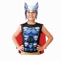 Thor Pelerinli Tişört ve Maske
