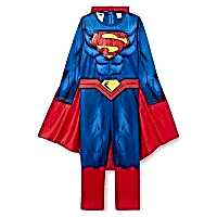 Superman Kostümü Kaslı Lisanslı