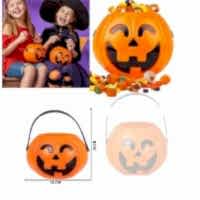 Halloween Balkabağı Şeker Kovası 15X12
