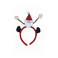 Yılbaşı Noel Baba Şapkası Figürlü Taç