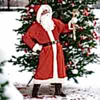 Noel Baba Uzun Palto