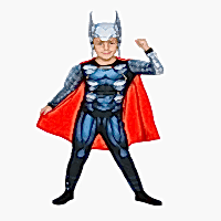 Thor Kaslı Lisanslı Çocuk Kostüm