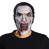 Halloween 3D 3 Boyutlu Kumaş Baskılı Vampir Maskesi