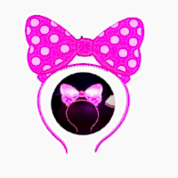 Işıklı Minnie Mouse Taç