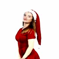 Noel Baba Şapkası Geniş Kürklü Kadife 70 cm