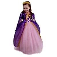 Rapunzel Kostümü Kız Çocuk