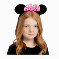 Minnie Mouse Taç Pembe