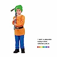 Yedi Cüceler Kostümü Çocuk