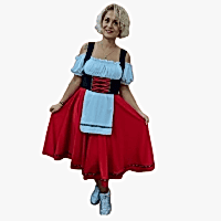 Oktoberfest Alman Bayan Kostümü 