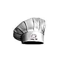 Chef Baskılı Kız Bebek Aşçı Şapkası
