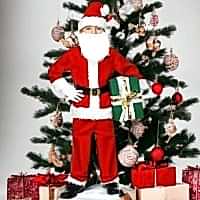 Noel Baba Kostümü Çocuk Lüx 6 Parça