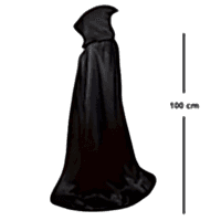 Cellat Pelerini Yetişkin Siyah 100 cm