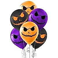 Cadılar Bayramı Baskılı Pastel Balon 25´li