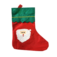 Noel Baba Figürlü Hediye Çorabı