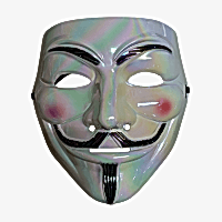 V For Vendetta Maskesi Parlak