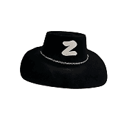 Zorro Şapkası Plastik