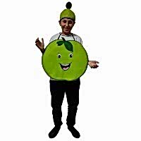 Yeşil Elma Kostümü Çocuk