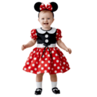 Minnie Mouse Kostümü Bebek