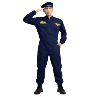 Savaş Uçağı Pilotu&nbsp;Havacı Subay&nbsp;Kostümü Yetişkin