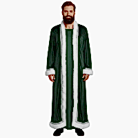 Osmanlı Padişah Sultan Kaftanı Yeşil Yetişkin