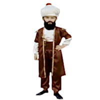 Mingəçevir Sultan Mehmed Padişah Kostümü Çocuk