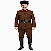 Bakı Savaşı İngiliz Asker Subay Kostümü Yetişkin