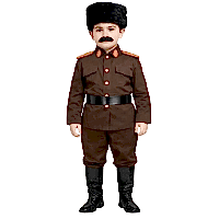 Bakı Savaşı İngiliz Asker Subay Kostümü Çocuk