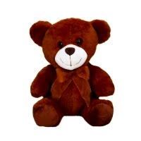 Kurdeleli Ayı Peluş Oyuncak 21 cm