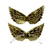 Melek Kanadı Saten Parlak Gold