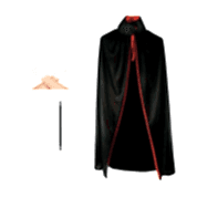 Sihirbaz Pelerin Set Çocuk
