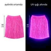 Hawaii Parti Eteği Neonlu Pembe 40 cm