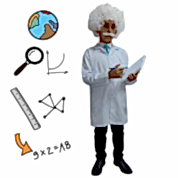 Albert Einstein Kostümü Çocuk