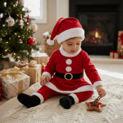 Bebek Noel Kostümü Polar