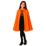 Halloween Balkabağı Pelerini Çocuk