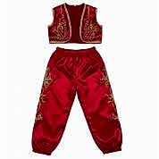 Yelek Şalvar Yöresel Set Kırmızı Çocuk
