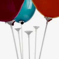 Plastik Balon Çubuğu 12 Adet