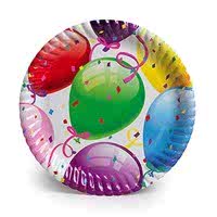Balonlu Karton Tabak