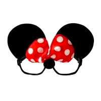Minnie Mouse Kurdeleli Gözlük
